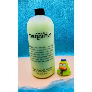 32oz Philosophy Senorita Margarita 3-in-1 Shampoo Shower Gel Bubble Bath w/Pump